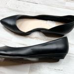 Nine West  Black Pointed Toe Flats Synthetic Upper Rubber Sole US 7.5 Photo 5