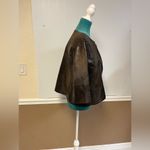 Lafayette 148 NYC Snake Print Leather Blazer – Size 10 Photo 6