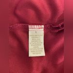 Kenar  purple red paisley 100% silk blouses size Large Flowy Photo 5