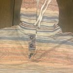 Free Planet  striped pullover sweatshirt lightweight cotton‎ club oversized Photo 3