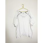 Free People NWT Movement Field Day Top Size XL White Jersey Oversized Gorpcore Photo 3