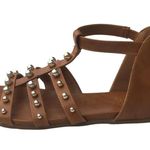 Vince Camuto  Girls Abree Cognac Cage Beaded Strappy Sandals Shoes 5M Photo 9