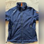 RLX Ralph Lauren Women Navy Blue Fleece Windbraker Jacket Coat Parka Size M Size M Photo 2