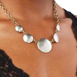 Lucky Brand  Two-Tone Coin Collar Necklace Photo 6