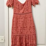Saylor Louisa Lace Midi Dress Photo 3