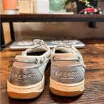 Sperry  Silver Leather Topsiders size 8 Photo 7