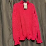Hanna Nikole Women Turtleneck Barbie Pink 18W Sweater Photo 3