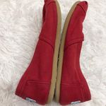 Toms Tom’s Alpargata Slip On Flat Shoes Red 8 Photo 3