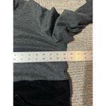 Motherhood MATERNITY DRESS BLACK VELVET/GRAY TIE BACK LONG MODEST SIZE XL Photo 5