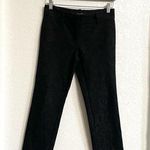 Ann Taylor Womens Pants Black Lace Crop Ankle Size 0 Petite Photo 0