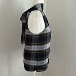 J.Crew  Plaid Halter Neck Top - Blue, Green and Yellow Sz 2 Photo 2