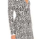 Lovers + Friends NWT  Merida Animal Print Wrap Sweater Dress Generous XXS Photo 1