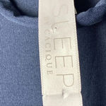 Cacique  WOMENS SIZE 18/20 NAVY NYLON SPANDEX SLEEP JACKET WITH POCKETS Photo 4