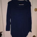 The Limited  | Navy Cowl Neck Sweater Photo 0