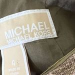 Michael Kors  Womens Midi Dress Strapless Zip Up Aztec Boho Brown Size 4 Photo 4