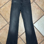 ZARA  faded black Flare mid-rise Jeans Photo 0