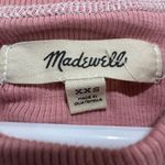 Madewell  Pink Fitted Crop Tank Top NWOT Photo 1