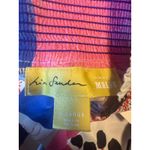 Anthropologie Maeve Lisa Sander Floral Wide Leg Pants Blue Pink boho whimsi XL Photo 7