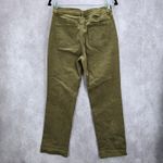 Gloria Vanderbilt  Green Straight Taper Denim Short Jeans Cotton Bottom Pants 10S Photo 1