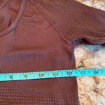 NWT Free People Movement Bail Out Long Sleeve Layer Crop Top Cocoa Brown XS/S Size undefined Photo 8