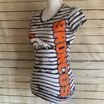 NFL  Team Apparel Denver Broncos Raglan Tee Size XS Photo 1