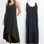 Athleta  Presidio Traveler Maxi Dress – Black – XS – High-Low Hem Photo 1