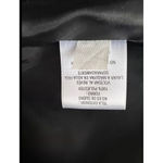 JM Collection  Faux Leather Jacket Coat Draped Black Plus Size M Shoulder Padded Photo 8