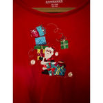 Red Christmas Long Sleeve Tee Plus Size 3X Photo 2