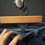 Apt. 9  Women's Dark Blue Bootcut Jeans with Embroidered Patches Size 6 Photo 3