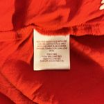 Faded Glory  Scarlet Blouse with Ivory Detailing Photo 5