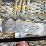 Solitaire  Chunky Boho Pull Over Turtleneck Sweater size Small Photo 6