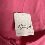 Free People Kitty Tee Velvet Rose Crop Top Tie Up Front Puff Sleeve Size XS NWT Photo 7