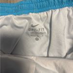 Nike  Dri Fit Size Large blue and white shorts Photo 3