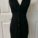 Urban Renewal Bethany Cosentino for  black sleeveless cut out back mini dress Photo 1