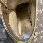 Gucci High Top Women’s Sneakers Tennis Shoes Metallic Silver Logo Size 39 9 Photo 6