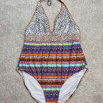 Anthropologie Jai Vasicek Malachi One-Piece Swimsuit Size L Photo 1