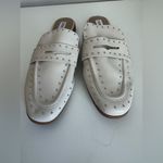 Steve Madden Kendle Bone Leath Studded Leather Mules 9 Photo 2