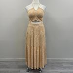 Torrid Floral Smocked Crop Top And Maxi Skirt Set - Size 18/20 (2) Photo 2