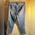 1822 Denim Denim 1822- size 12- awesome NWOT denim, fun pockets, frayed hem, super fun Photo 7