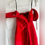 Lavish Lice Lavish Alice Red Off the Shoulder Tailored Jumpsuit Women Size 6 Photo 3