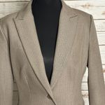 Express Studio Stretch classic corpcore pinstriped single-breasted blazer Size 6 Photo 1