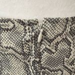 VTG Snakeskin Mini Skirt Womens Size 4 Photo 7