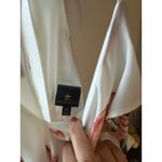 Disney Princess XL Ivory Floral Ruffle High Low Maxi Dress EUC White Photo 1