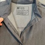 FIGS Like New  Graphite Rafaela scrub top Photo 2