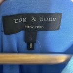 Rag and Bone NEW!! Blue Color Block Long Sleeve Mini Dress Size Small Photo 5