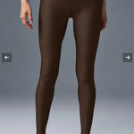 Alo Yoga Alo Brown Leggings Yoga Airlift Photo 0