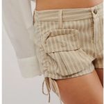 Free People NWOT vixen cargo micro shorts Photo 3