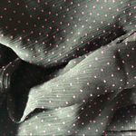 NBD Averie Polka Dot Midi Wrap Dress Black Sz Small NWT Photo 9