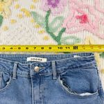 DOGMA Distressed Flare Jeans Light Wash Size 11 Ripped Frayed Denim Blue Photo 3