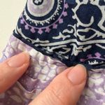 Talbots  Medallion Print Tunic Top Large Coastal Lightweight Cotton Resort Boho Photo 4